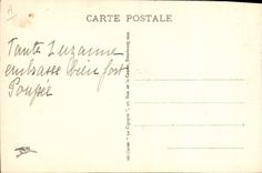 CPA Folklore Alsace Lissele et la mere oie