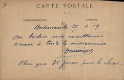 CPA Folklore Alsace Vive la France !