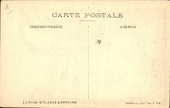 CPA Folklore Alsace Noel 1918 Enfants Militaria