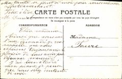 CPA Folklore Alsace Le favori Enfants Moutons