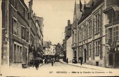 Vintage Postcard Bourges Hotel of the Chamber of commerce