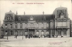 Vintage Postcard Calais Chamber of commerce