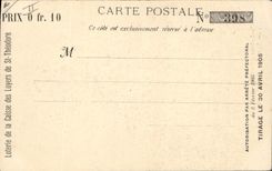 CPA Loterie Aurillac Le pape Gerbert St Theodore