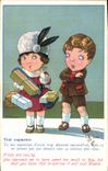 Vintage Postcard Fantaisie Illustrator Children All increases