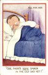 Vintage Postcard Fantasy Illustrator Child Al for her