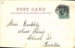 Vintage Postcard Fantasy Illustrator Where' S the out sitting department?