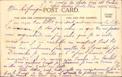 Vintage Postcard Fantaisie Illustrator Child Right Militaria I occupy a situation raised in the army