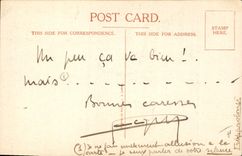 Vintage Postcard Fantasy Illustrator Children Right I play Juliette to your Romeo