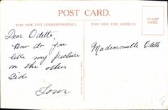 Postal Fantasia Ilustrador Niño Right Militaria Vinos y licores Nueva York