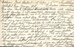 Vintage Postcard Seen general of Rocherfort on Sea in 1850