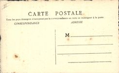 Vintage Postcard Cluny Abbey