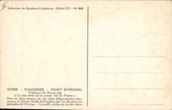 Postal Helechos según el dibujo de Czapaki emigrado polaco