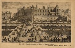 Vintage Postcard German Saint in Bush hammer old Aspect