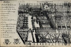 Vintage Postcard Marmoutier with 18th