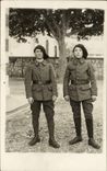 CARTE PHOTO Militaria Chasseurs Alpins (n°2 sur le col)