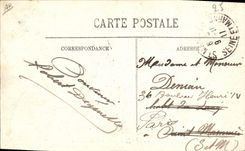 Vintage Postcard Boat Catastrophe of Freedom Freedom after the explosion