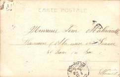 CPA Fantaisie Theatre Femme Mlle Otero et Mr Franck 