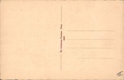 CPA Folklore Alsace Enfants Oie