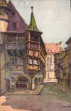 Vintage Postcard Alsace Colmar