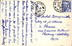 CPA Folklore Enfaants Lorraine 