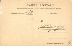 CPA Folklore Plebiscite en Alsace Lorraine Aigle 