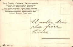 Vintage Postcard Fantasy New Year's Day