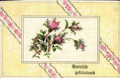 Postal Fantasia Flores Hierro tiene cehval