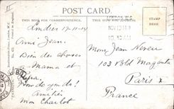 Vintage Postcard Fantasy Illustrator Children Fred Spurgin Canon Militaria