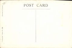 Postal Fantasia Ilustrador Niño Policía policía Perro