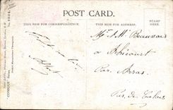 Vintage Postcard Fantasy Illustrator Child Soldier militaria Puit my