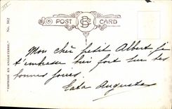 Vintage Postcard Fantaisie Illustrator Child Bicycle I Cycle arrive as fast as possible!