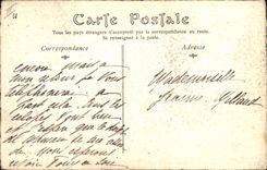 Vintage Postcard Old Paris the Northern enclosure of Paris Montmartre Holy Denis Holy Martin