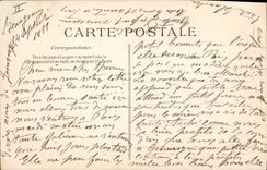 Vintage Postcard Beaugency Seen general of the city with 18th