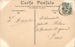 Vintage Postcard the Fair of Guibray