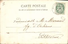 Vintage Postcard Puff-pastry cake in 1540