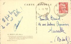 Postal Rieux Alto Garona