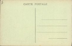 Vintage Postcard Cherbourg in 15th general Vue the strong castle