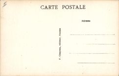 Postal el burgo de Batz hacia 1840