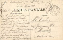 Postal la fuerte ciudad y castillo de St Dizier