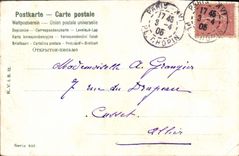CPA Oiseaux Trefle 