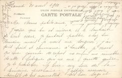 CPA Oiseau Gentille messagere du Printemps porte lui bonheur 