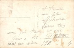 CPA Militaria Chasseurs alpins le reve du chasseur Alpin