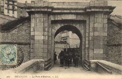 CPA Militaria Chasseurs alpins Briancon La porte d'Embrun