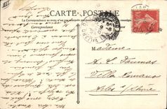 CPA Militaria Chasseurs alpins Batterie alpine au Camp de la Fauge