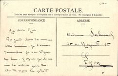 CPA Militaria Chasseurs alpins Col de la Mayt Officiers italiens et Francais fraternisant