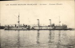 Vintage Postcard Boat the linois Cruiser of squadron