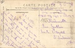 Vintage Postcard auxiliary Boat Cruiser Lutetia