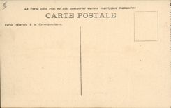 Vintage Postcard Boat Mulhouse light Cruiser