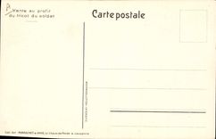 CPA Folklore Alsace Cigognes