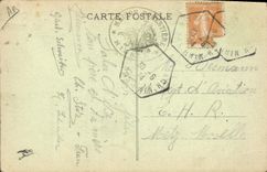 CPA Folklore Alsace Nideck La fille du geant 